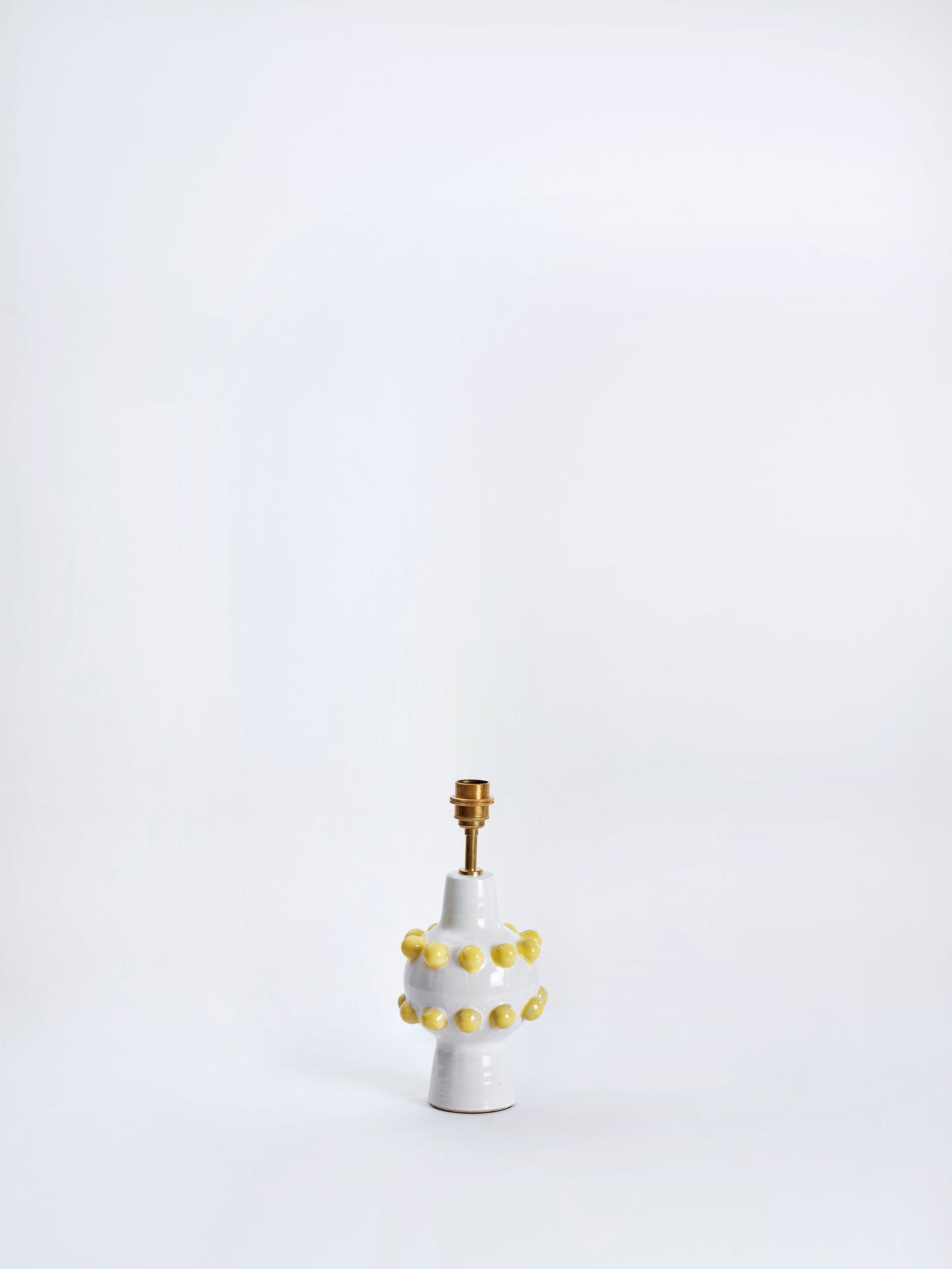 SmallBall Lamp Base Sonny Yellow. ES x Kinkatou