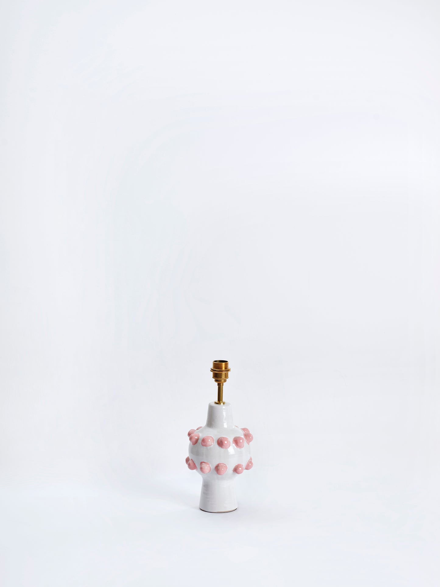 SmallBall Lamp Base Rose Peach. ES x Kinkatou