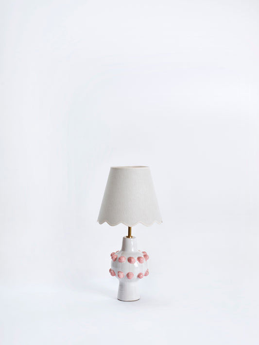 SmallBall Lamp Base Rose Peach. ES x Kinkatou