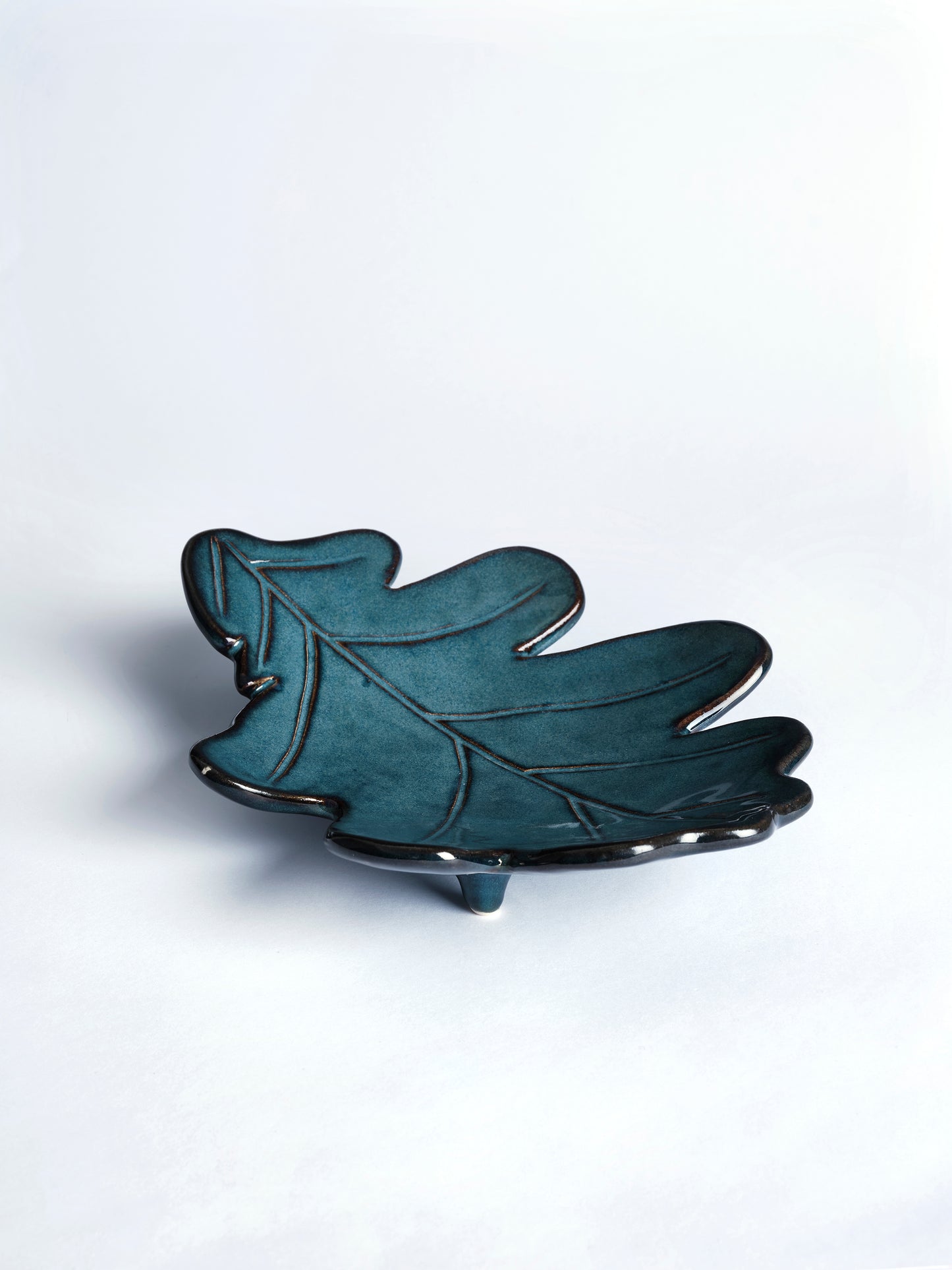 Handmade Ceramic Leaf Dish
