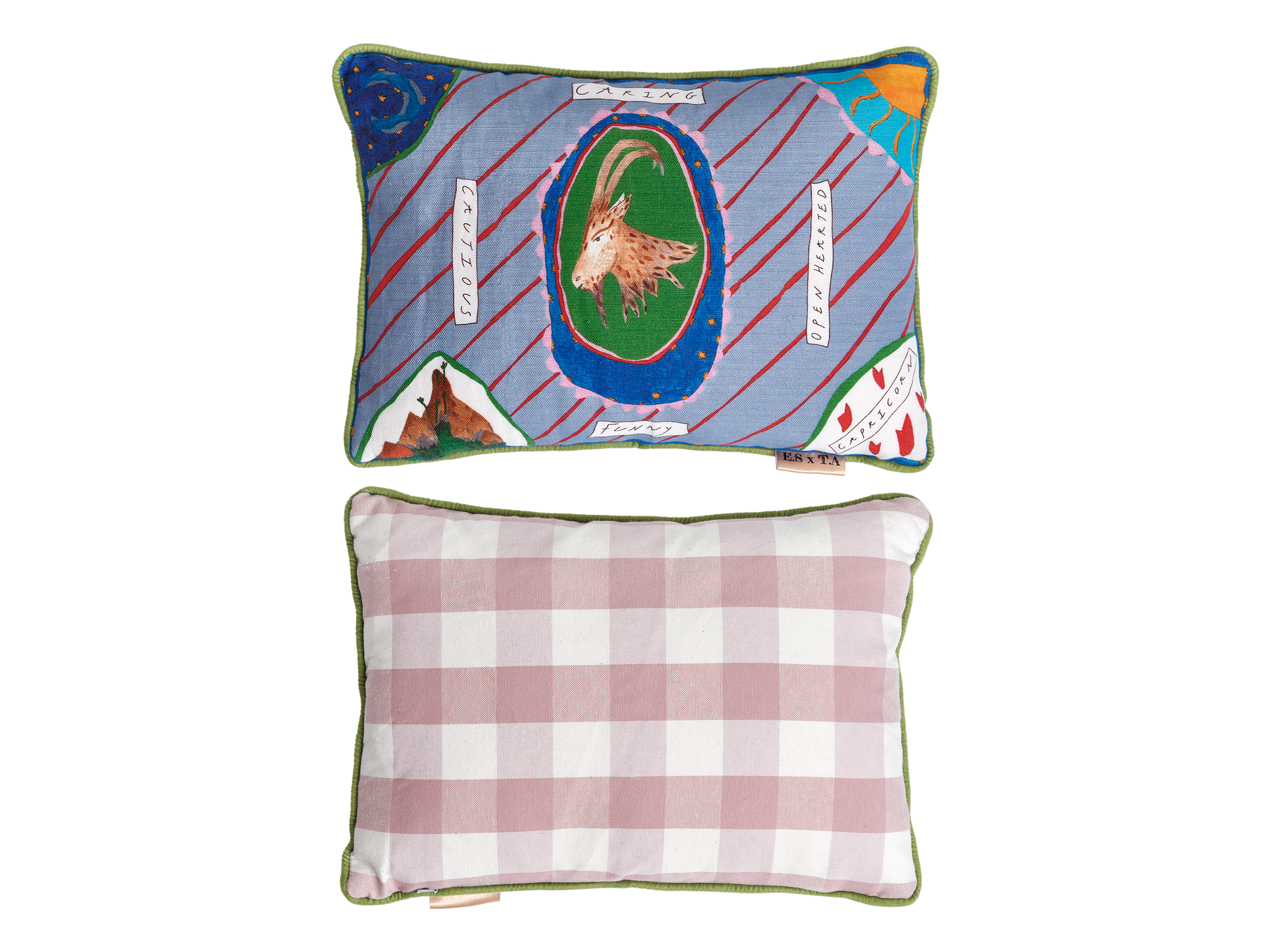 Capricorn Zodiac Cushion Collection – Emma Stevenson X Tatiana Alida