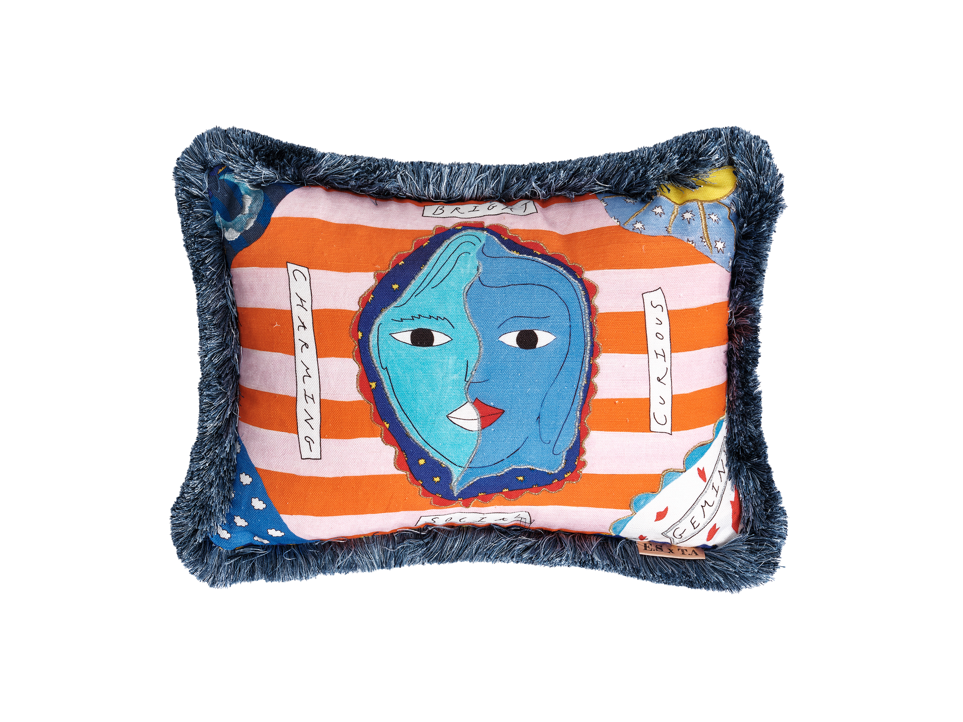 Gemini Zodiac Cushion Collection – Emma Stevenson X Tatiana Alida