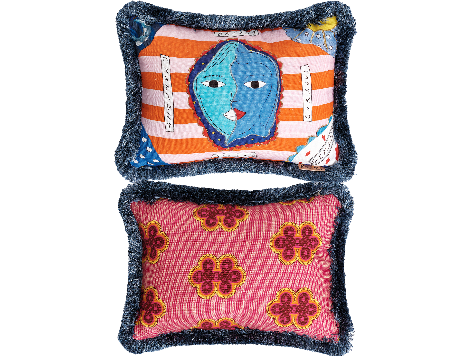 Gemini Zodiac Cushion Collection – Emma Stevenson X Tatiana Alida