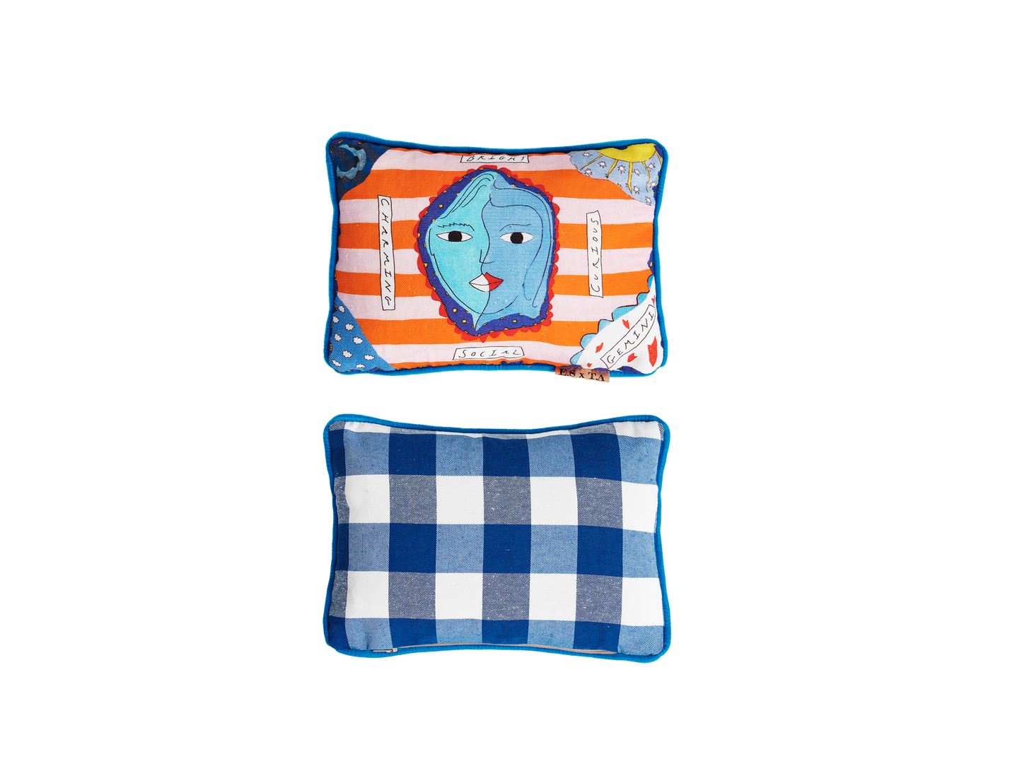 Gemini Zodiac Cushion Collection – Emma Stevenson X Tatiana Alida