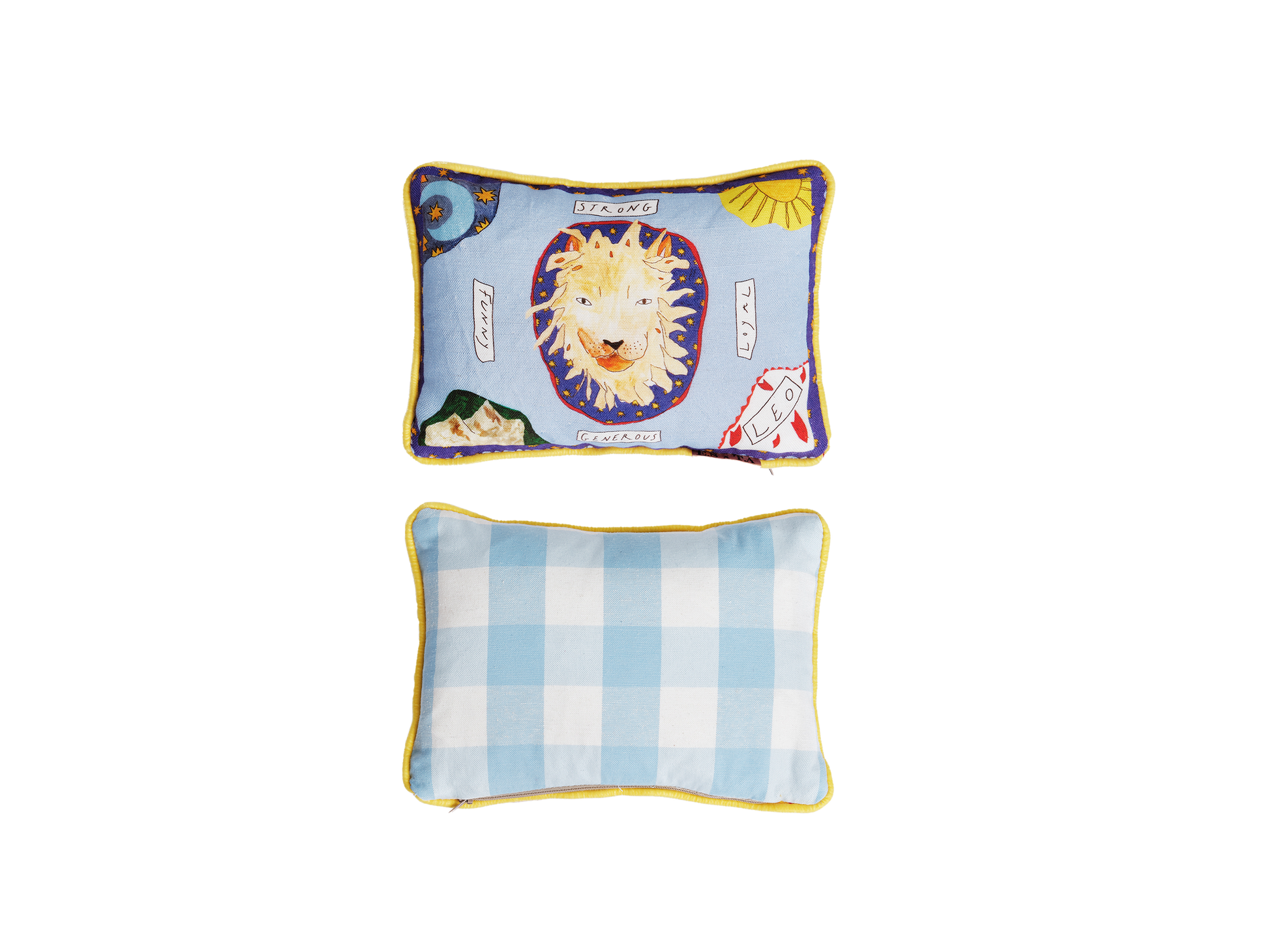 Leo Zodiac Cushion Collection – Emma Stevenson X Tatiana Alida