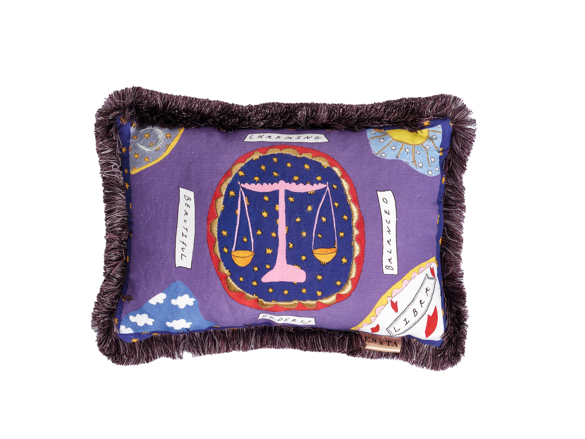Libra Zodiac Cushion Collection – Emma Stevenson X Tatiana Alida