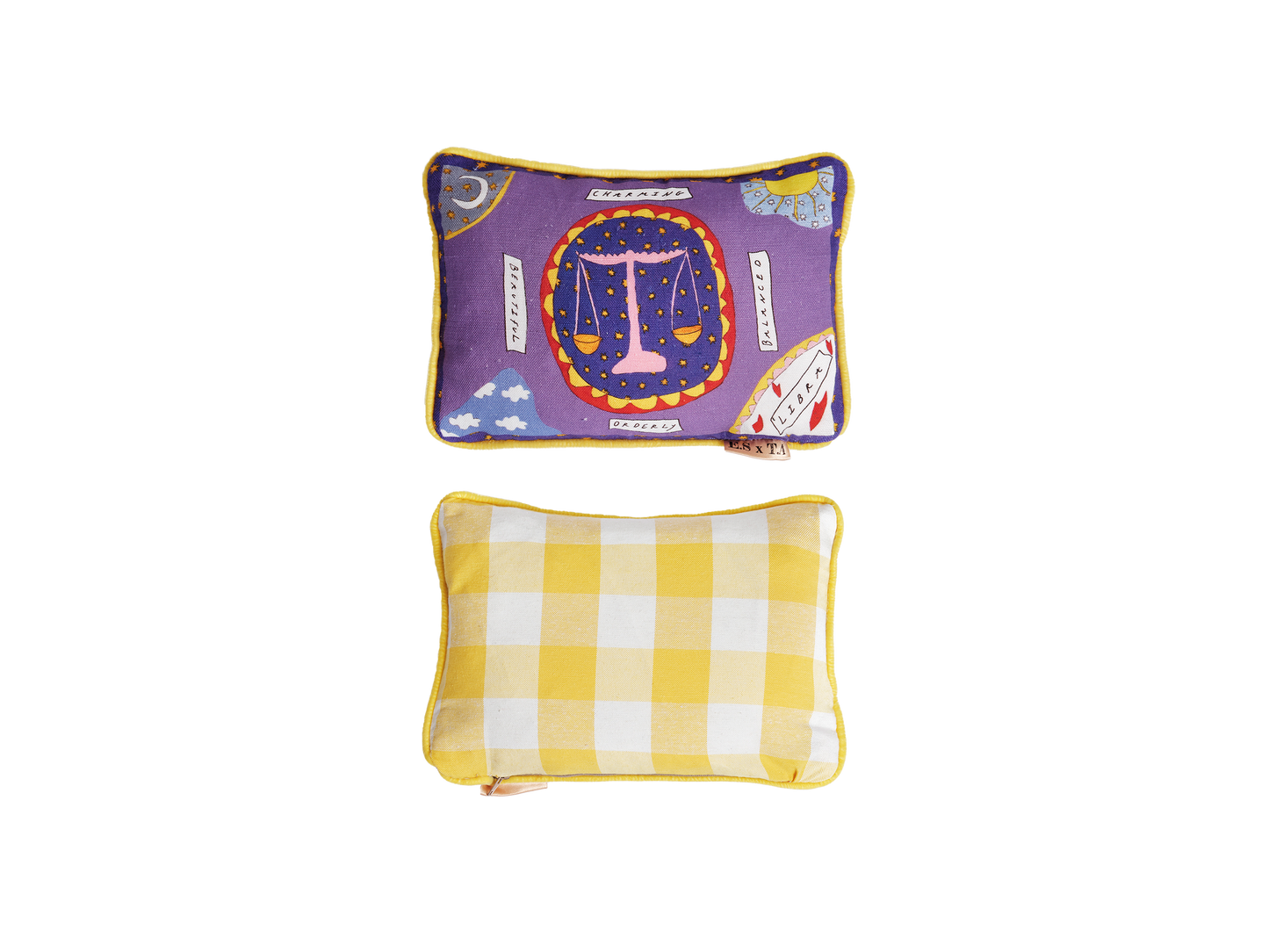 Libra Zodiac Cushion Collection – Emma Stevenson X Tatiana Alida
