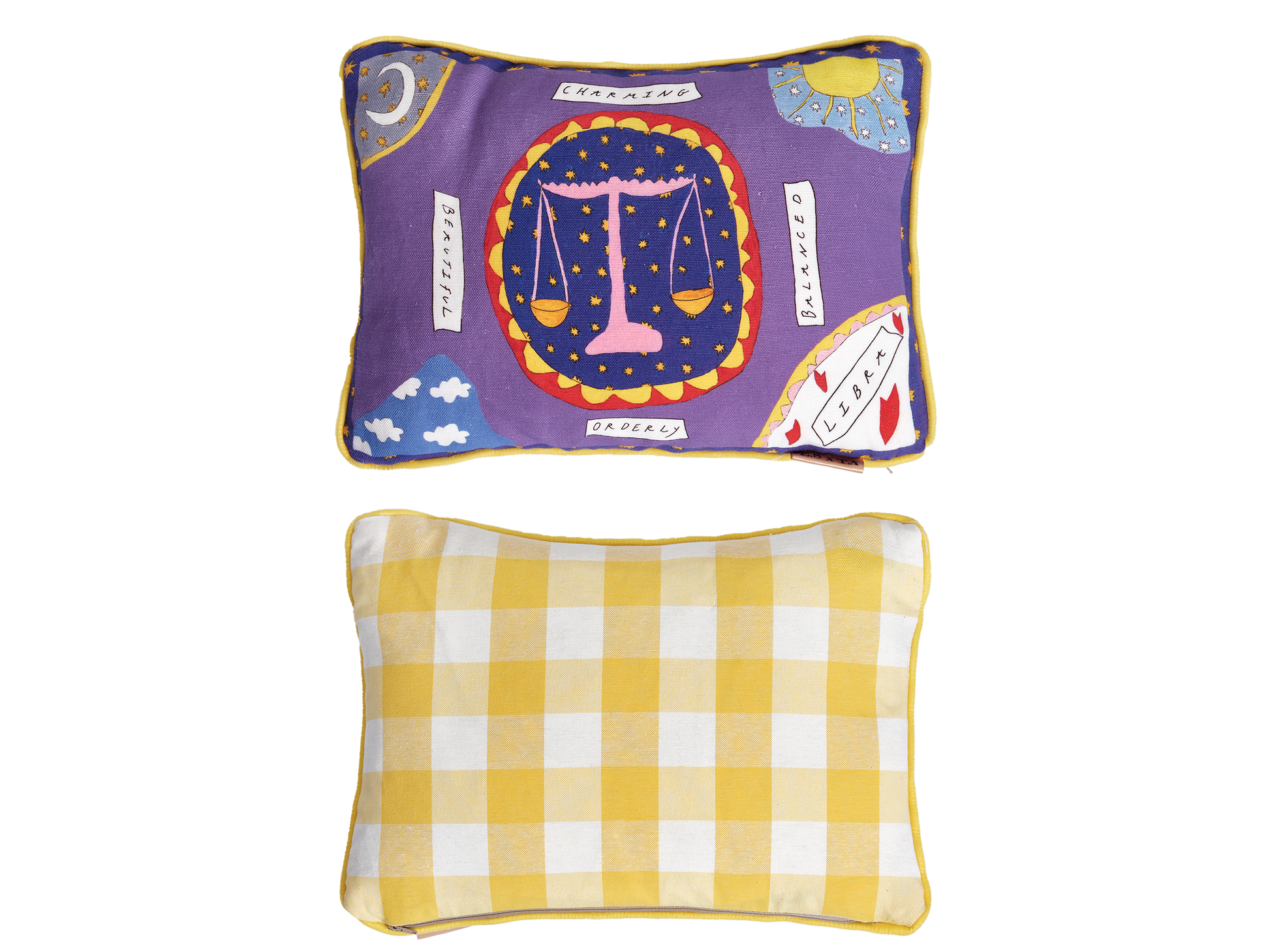 Libra Zodiac Cushion Collection – Emma Stevenson X Tatiana Alida
