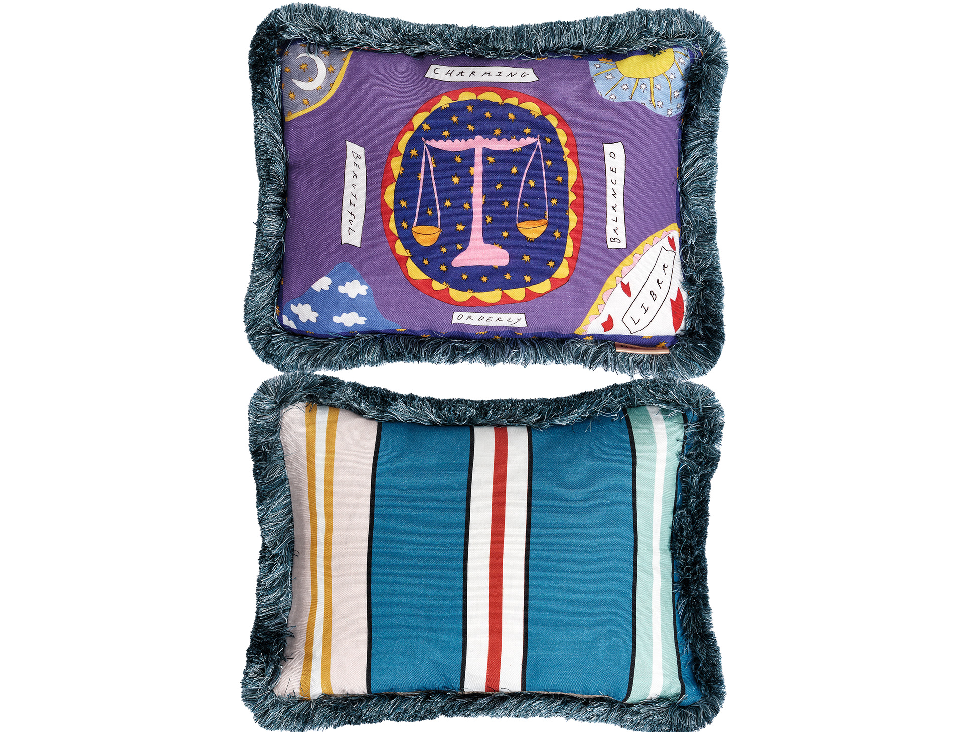 Libra Zodiac Cushion Collection – Emma Stevenson X Tatiana Alida