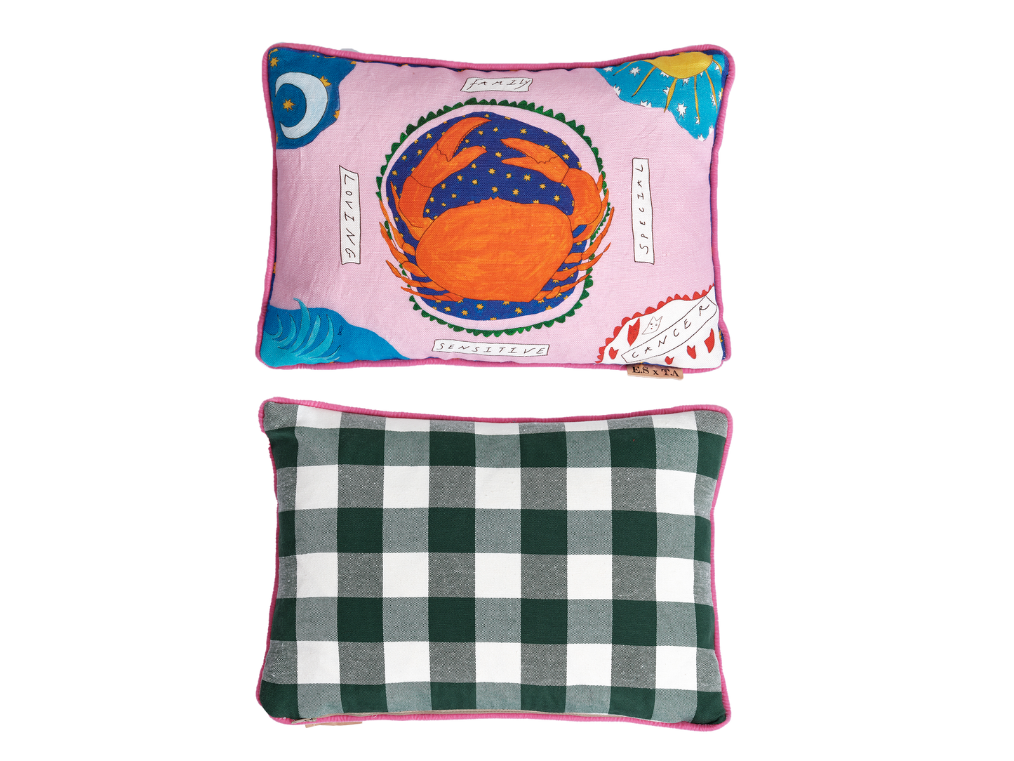 Cancer Zodiac Cushion Collection - Emma Stevenson x Tatiana Alida