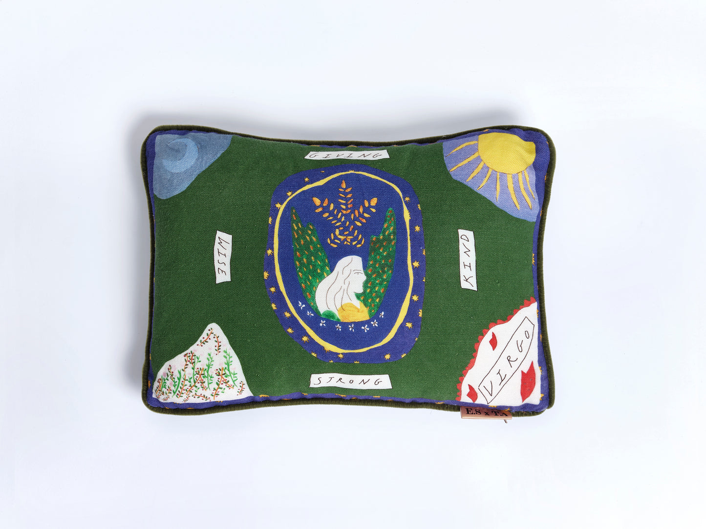 Virgo Zodiac Cushion Collection- ES X TA