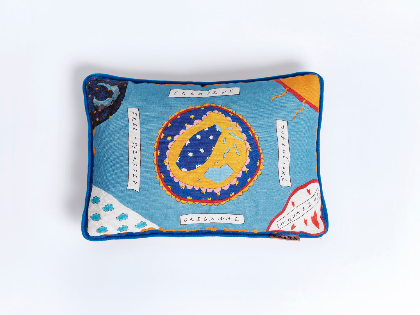 Aquarius Zodiac Cushion Collection – ES X TA