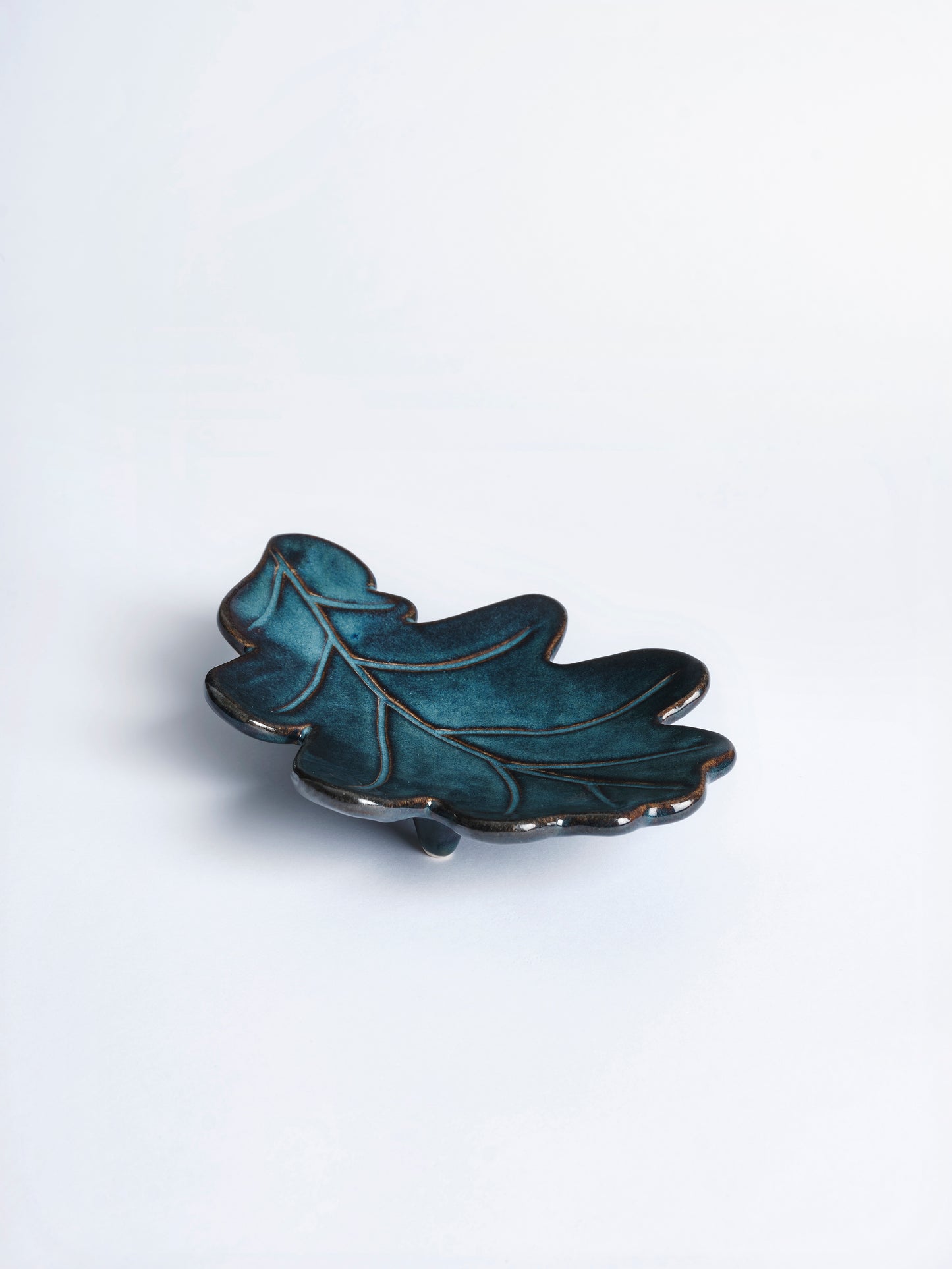 Handmade Ceramic Leaf Dish