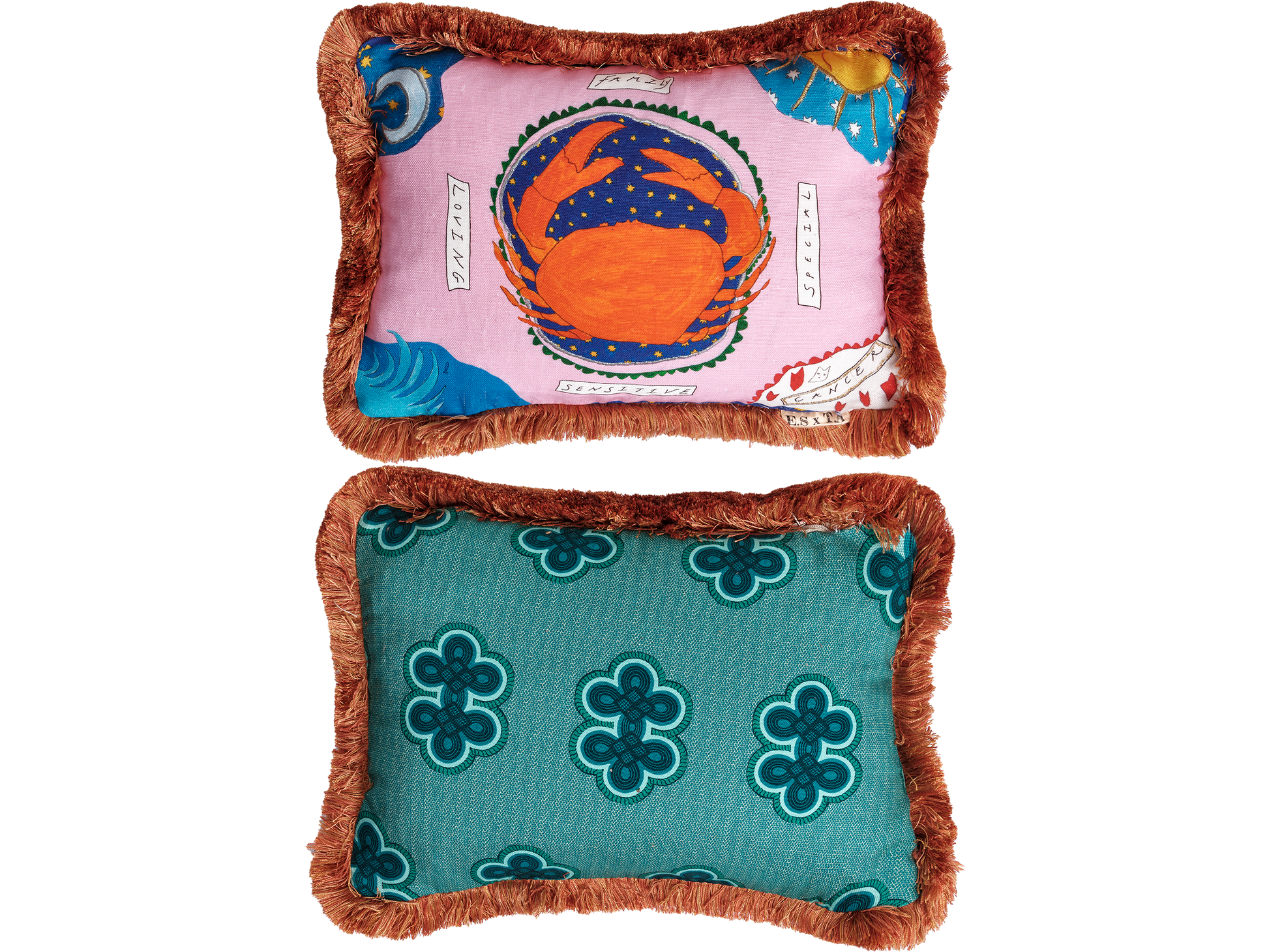 Cancer Zodiac Cushion Collection - Emma Stevenson x Tatiana Alida