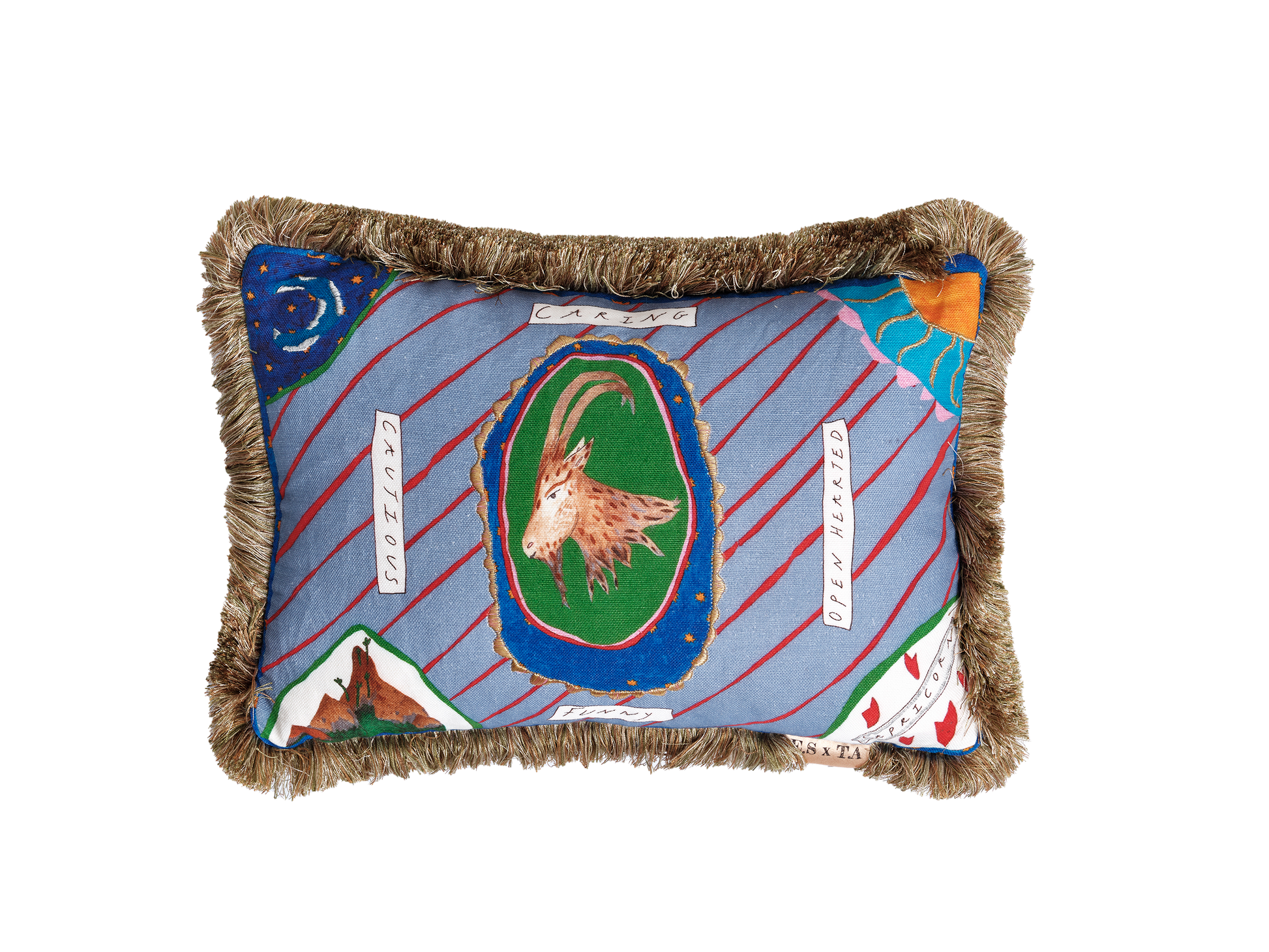 Capricorn Zodiac Cushion Collection – Emma Stevenson X Tatiana Alida