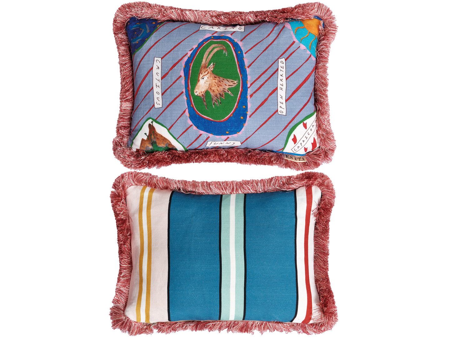 Capricorn Zodiac Cushion Collection – Emma Stevenson X Tatiana Alida
