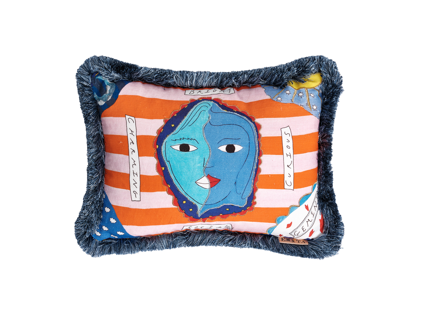 Gemini Zodiac Cushion Collection – Emma Stevenson X Tatiana Alida