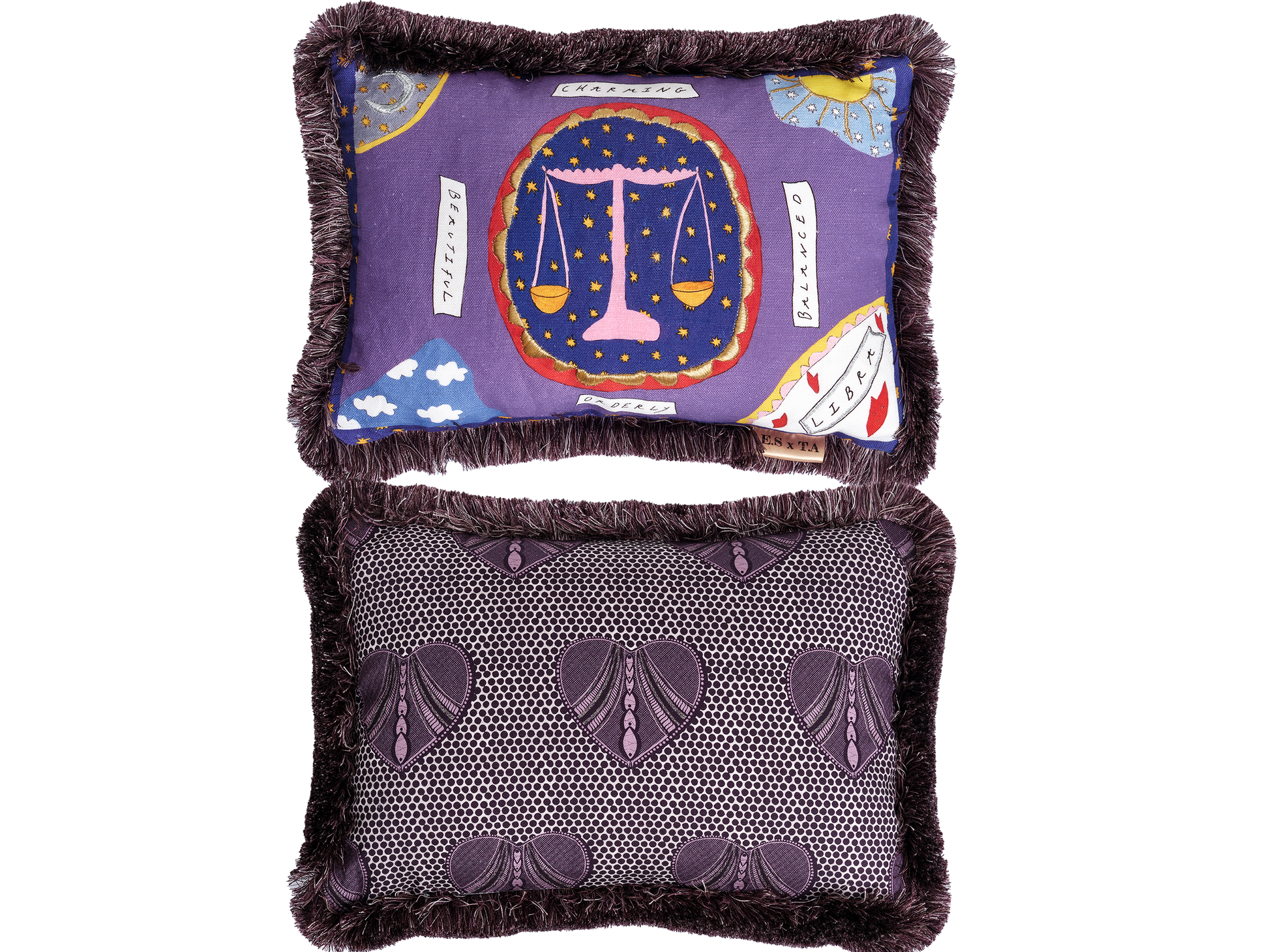 Libra Zodiac Cushion Collection – Emma Stevenson X Tatiana Alida